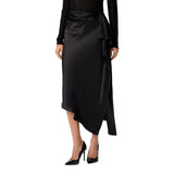 Gonna donna midi asimmetrica