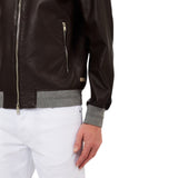 Bomber uomo in pelle