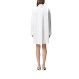 Abito donna corto chemisier con frange