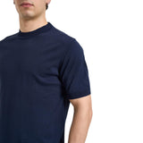 T-shirt uomo in maglia blu