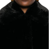 Giubbotto donna corto fluffy