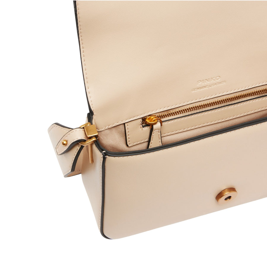 Borsa donna a spalla morbida Mini Love Bag in pelle