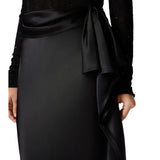 Gonna donna midi asimmetrica