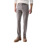 Pantaloni uomo in misto lana beaver