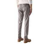 Pantaloni uomo in misto lana beaver