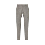 Pantaloni uomo in misto lana beaver