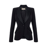 Giacca donna in crêpe leggero