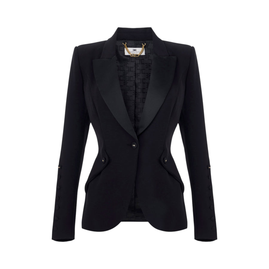 Giacca donna in crêpe leggero