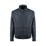 Giubbotto uomo in lana vergine misto seta