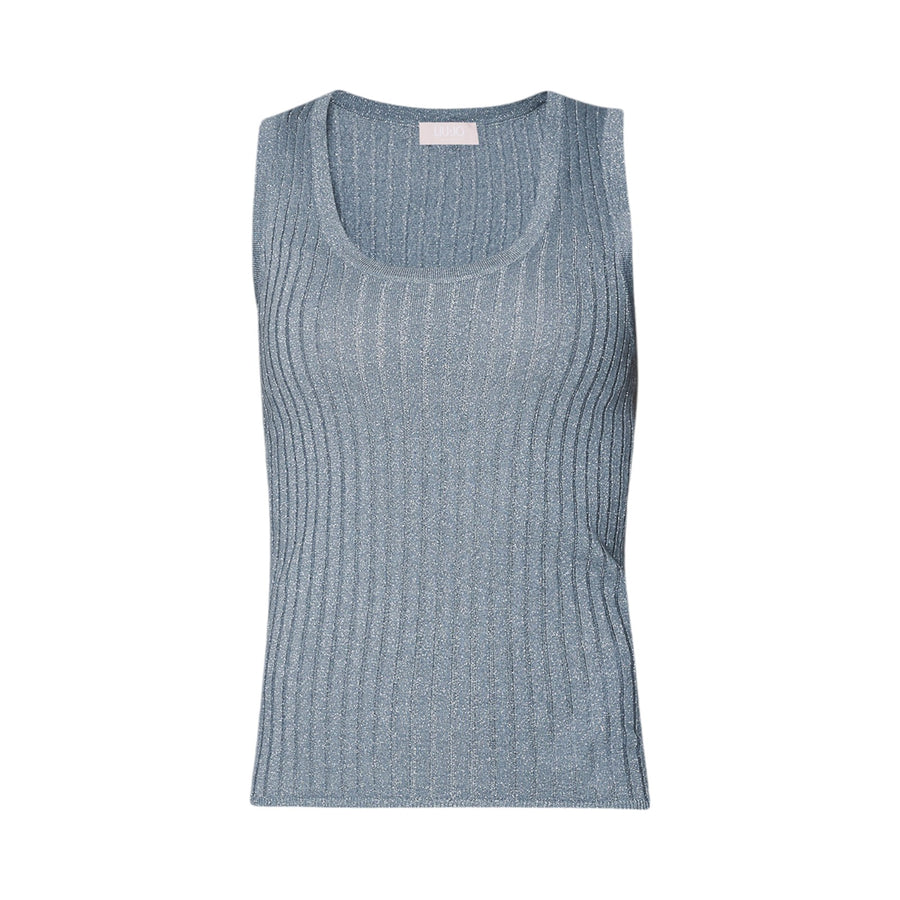 Top donna in maglia lurex®