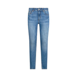 Jeans donna skinny a vita alta