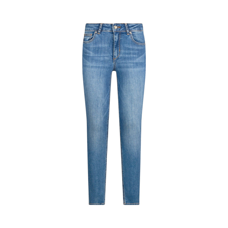 Jeans donna skinny a vita alta