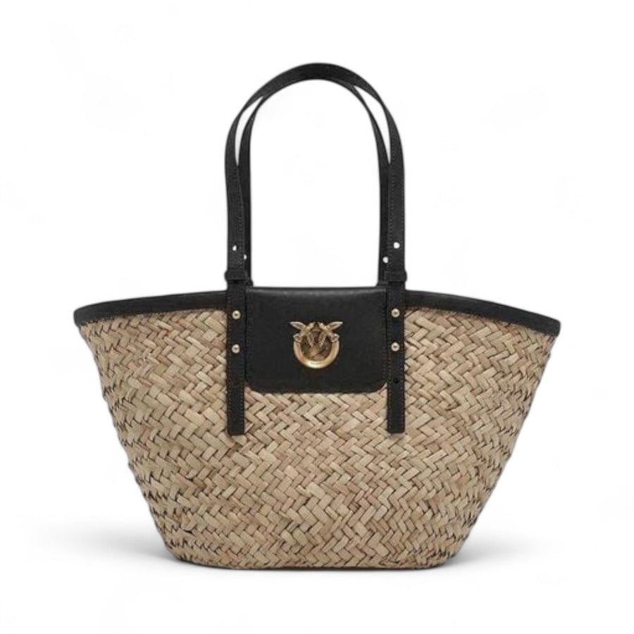 Borsa donna tote in rafia