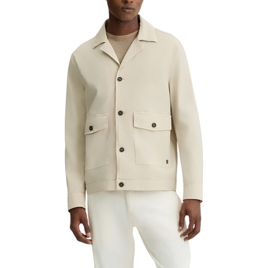 Giacca uomo overshirt in cotone