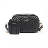 Borsa donna chevron con pochette