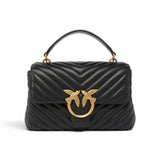Borsa donna piccola a mano Lady Love Bag Puff Chevron