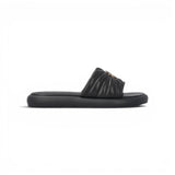 Ciabatte donna in nappa trapuntata con logo Love Birds