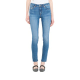 Jeans donna skinny a vita alta