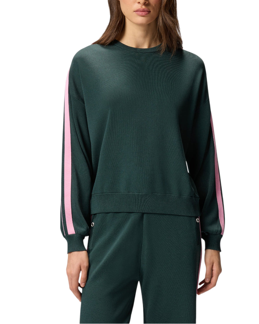 Felpa donna sporty con logo Love Birds