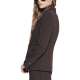 Giacca donna monopetto sfiancata