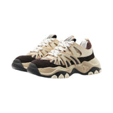 Sneaker donna running in pelle