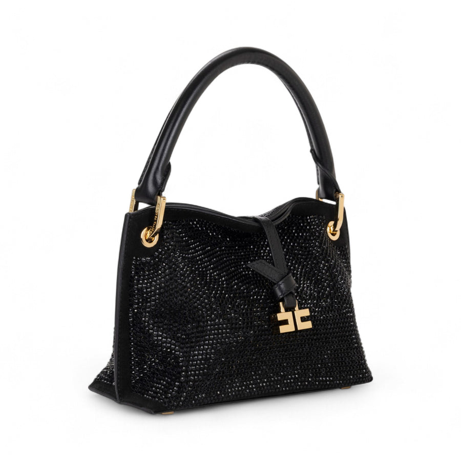 Borsa donna a mano Boulevard piccola con strass