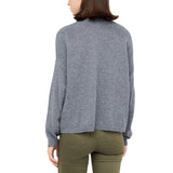 Cardigan donna 100% lana con ricamo gioiello