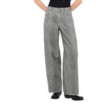 Pantaloni donna flare con stampa