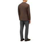 K-Jacket uomo in lana tinta in capo