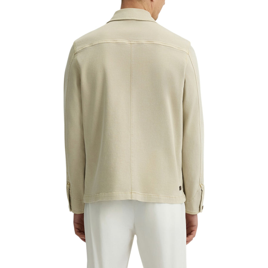Field jacket uomo in denim