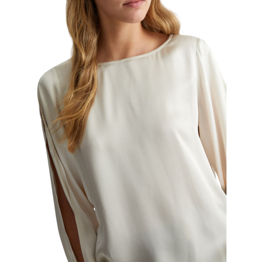 Blusa donna in raso