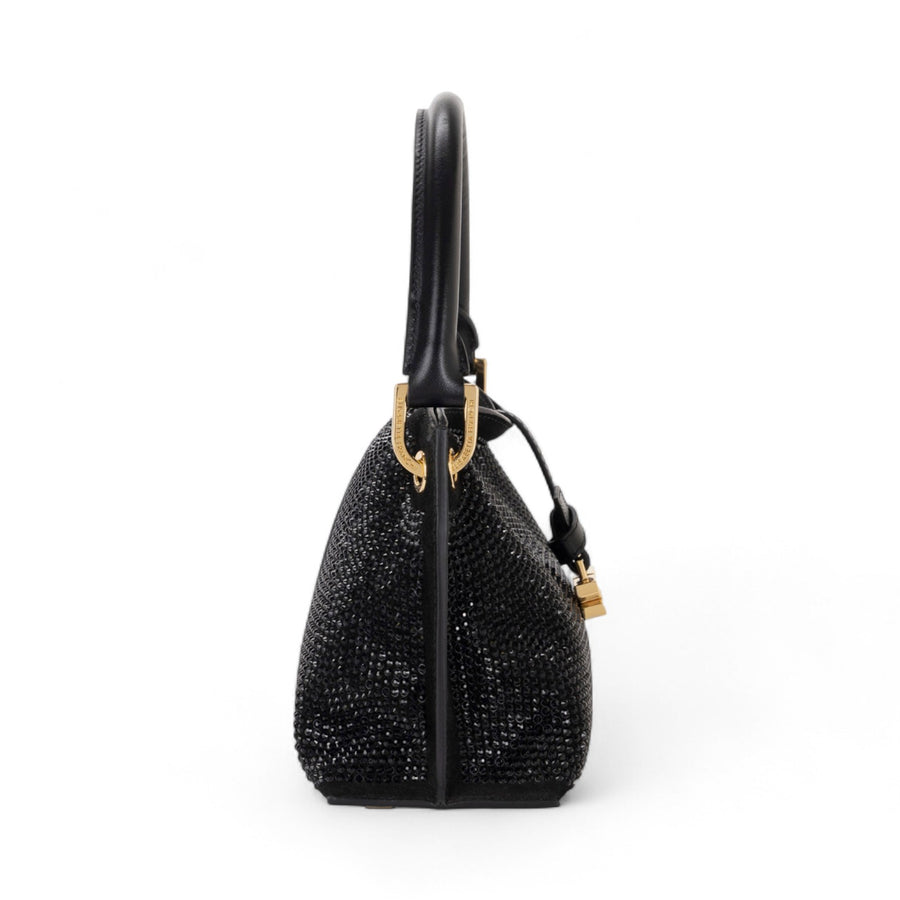 Borsa donna a mano Boulevard piccola con strass