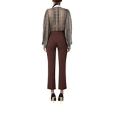 Body donna con stampa pitone e colletto