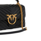 Borsa donna piccola a mano Lady Love Bag Puff Chevron