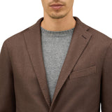 K-Jacket uomo in lana tinta in capo