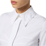 Camicia donna in popeline di cotone