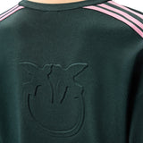 Felpa donna sporty con logo Love Birds