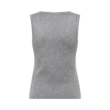 Cardigan donna e top con strass