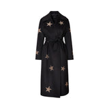 Cappotto donna con applicazioni