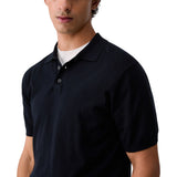 Polo uomo in cotone e seta