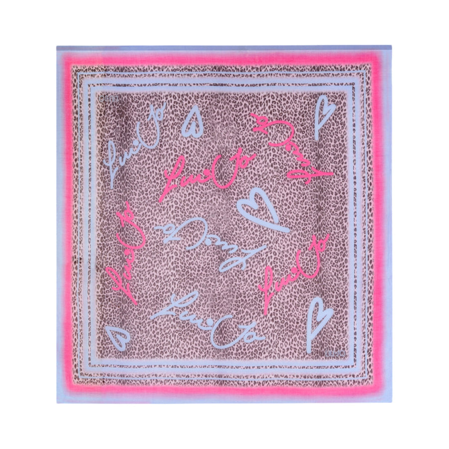 Foulard donna con stampa animalier