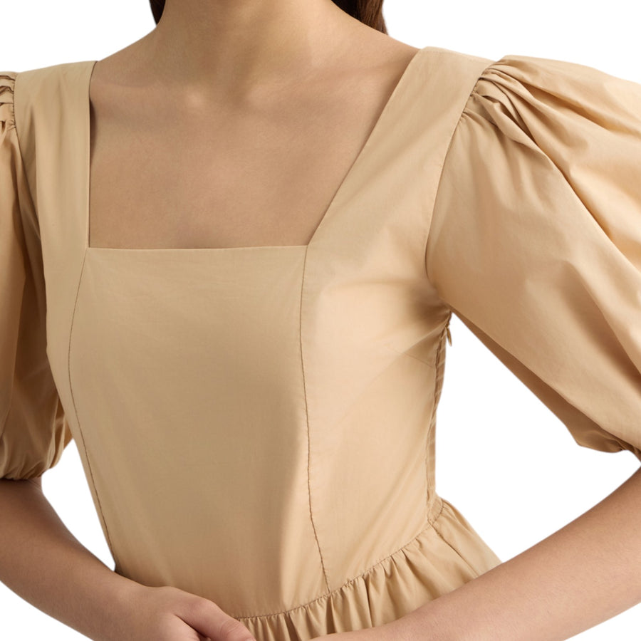 Abito donna corto in popeline
