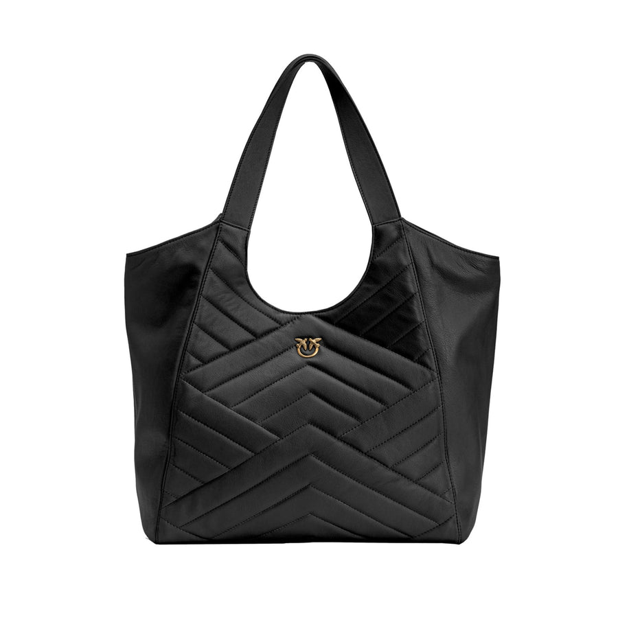 Tote Bag Trapuntata Chevron