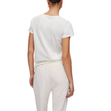 T-shirt donna con strass