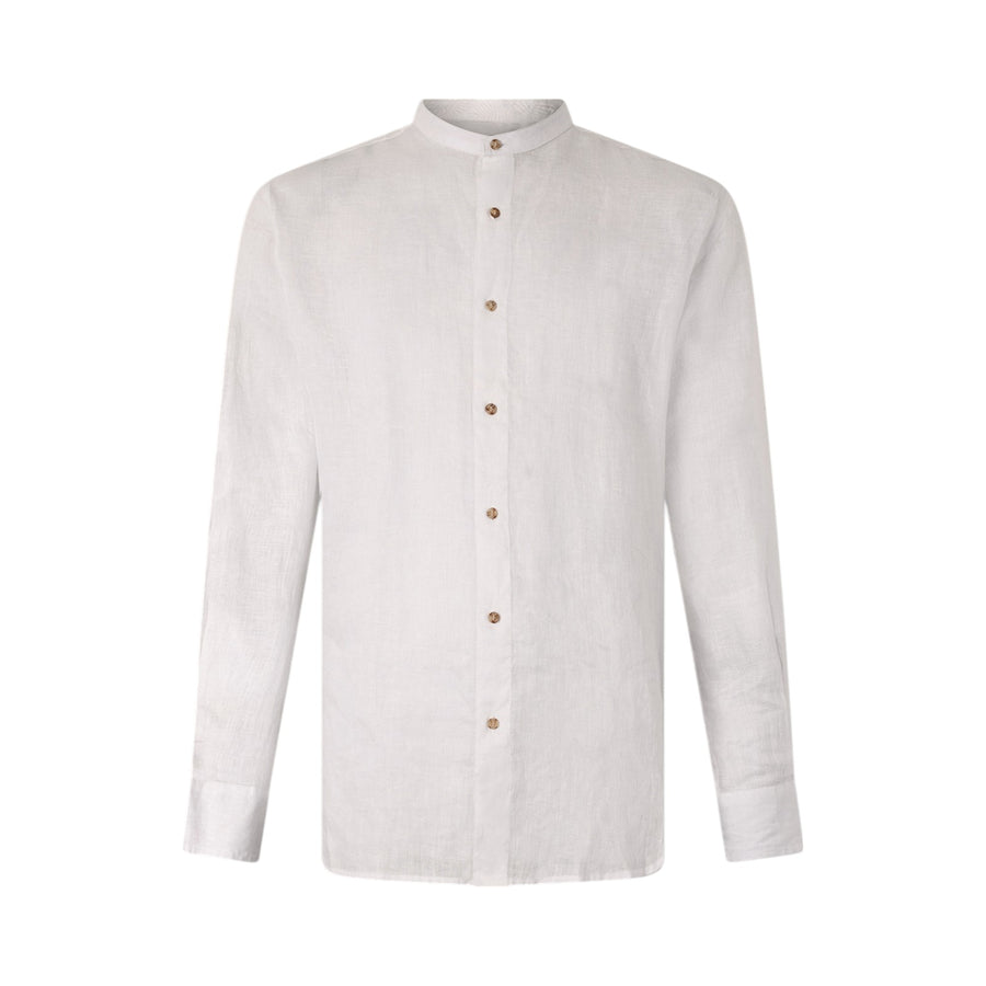 Camicia coreana 100% lino
