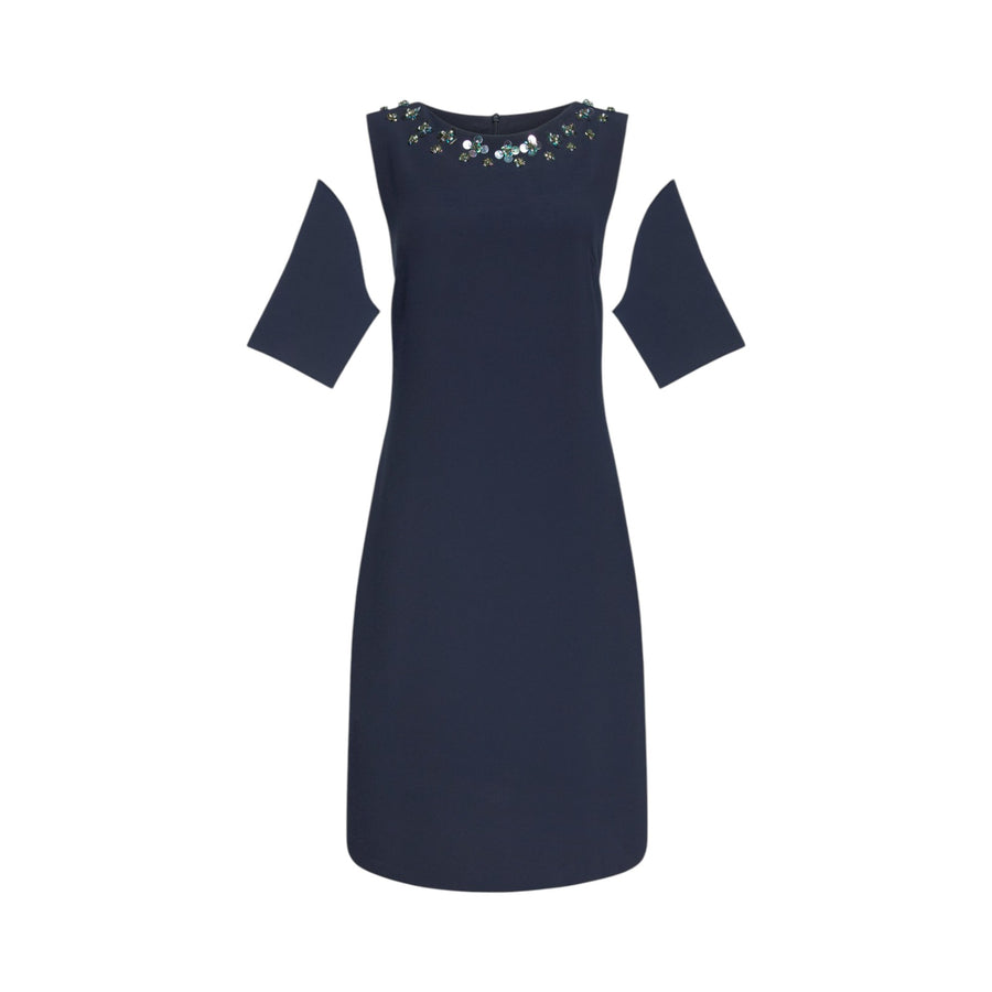 Abito donna elegante con ricamo