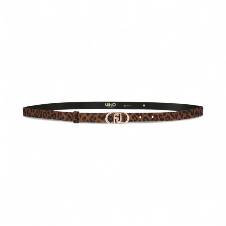 Cintura donna sottile animalier