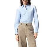 Camicia donna Connie boxy in popeline