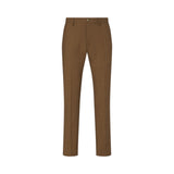 Pantaloni uomo chino in misto lana