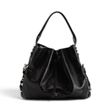 Horse donna Belt Bag in pelle croco